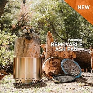Solo Stove Bonfire 2.0 - 19.5 Inch Smokeless Fire Pit with Removable Ash Pan - Portable Outdoor Fire Pit - Stainless Steel - Wood Burning Lightweight Fireplace, Ideal for 4-6 People, 20 lbs Solo Stove Bonfire 20 195 Inch Smokeless Fire Pit with Removable Ash Pan Portable Outdoor Fire Pit Stainless Steel Wood Burning Lightweight Fireplace Ideal for 4 6 People 20 lbs