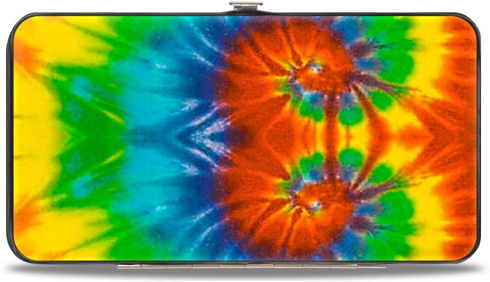 Buckle-Down womens Buckle-down Hinge - Bd Tie Dye13 Wallet, Multicolor, 7 x 4 US