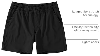 Carhartt Men's Force Sun Defender Relaxed Fit Pull-On Short