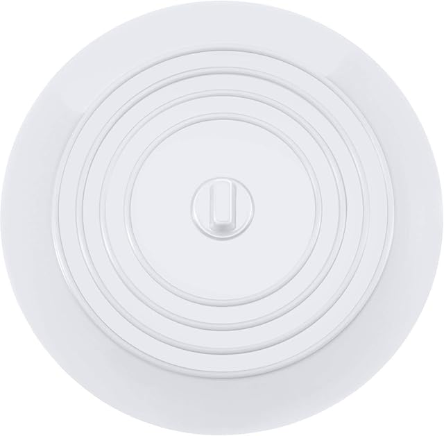 Silicone Tub Stopper,Drain Stopper Universal Sink Plug,Drain Plug for Kitchens, Bathrooms and Laundries, Sink Bathtub Drain Cover(15.3cm/6inch)