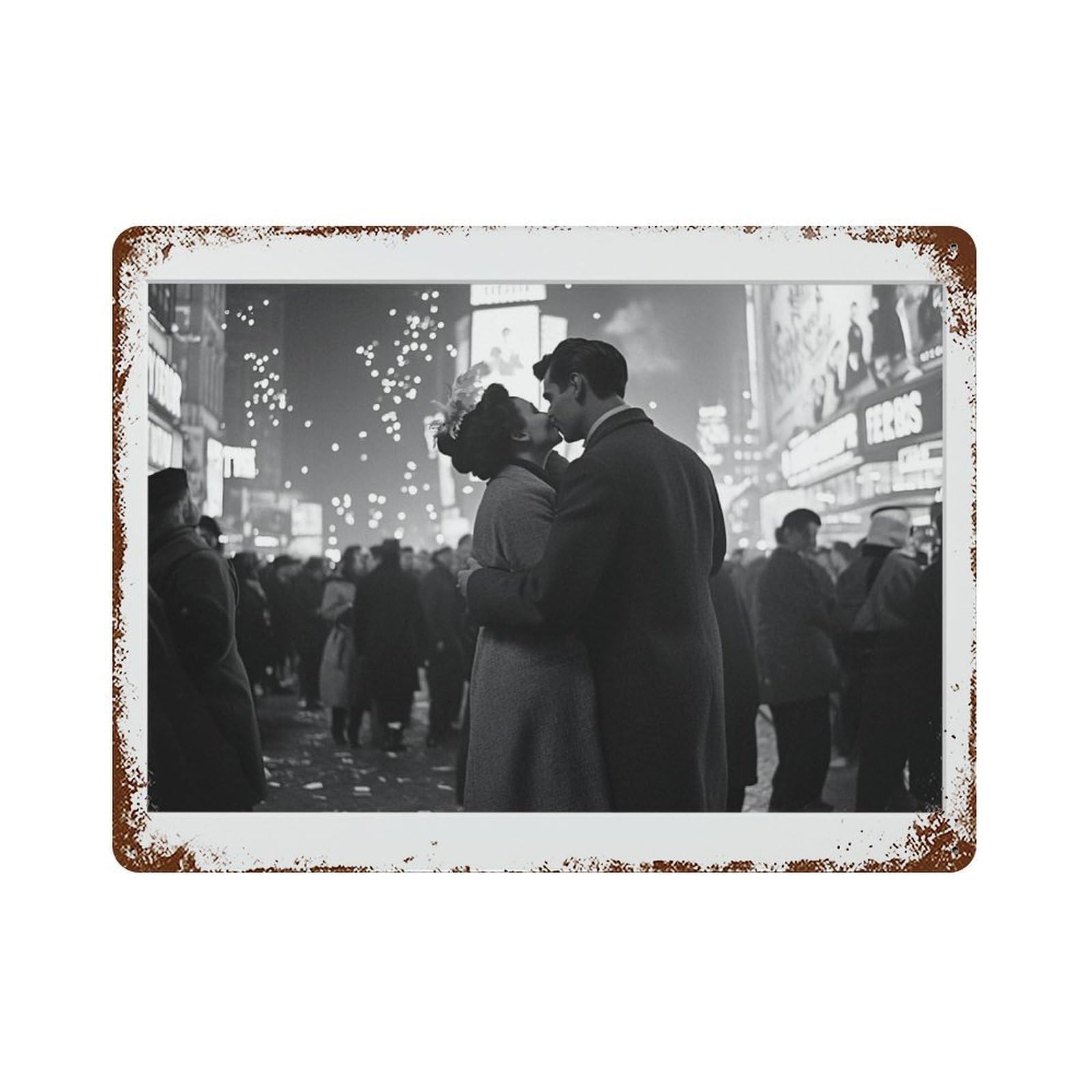 xiaoxiaoshen Romantic Photography S Wall Decor Art Metal Tin Poster Modern Home Decor Art Home Bar Shop Decorations Vintage Sign 30x40cm