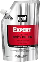 U-POL Expert Ultra Fine Body Filler: Smooth Self-Levelling Formula Eliminates Pinholes for Flawless Auto Repairs, 440ml