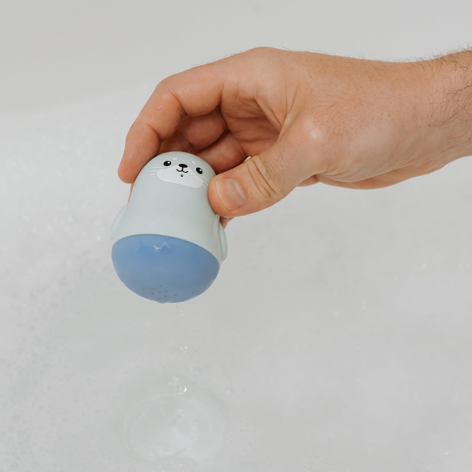 Nuby Kit de Soins pour le Bain de Bébé avec 8 Accessoires Essentiels | Sac de Voyage | Doublure Imperméable | Idéal pour les Voyages ou à la Maison
