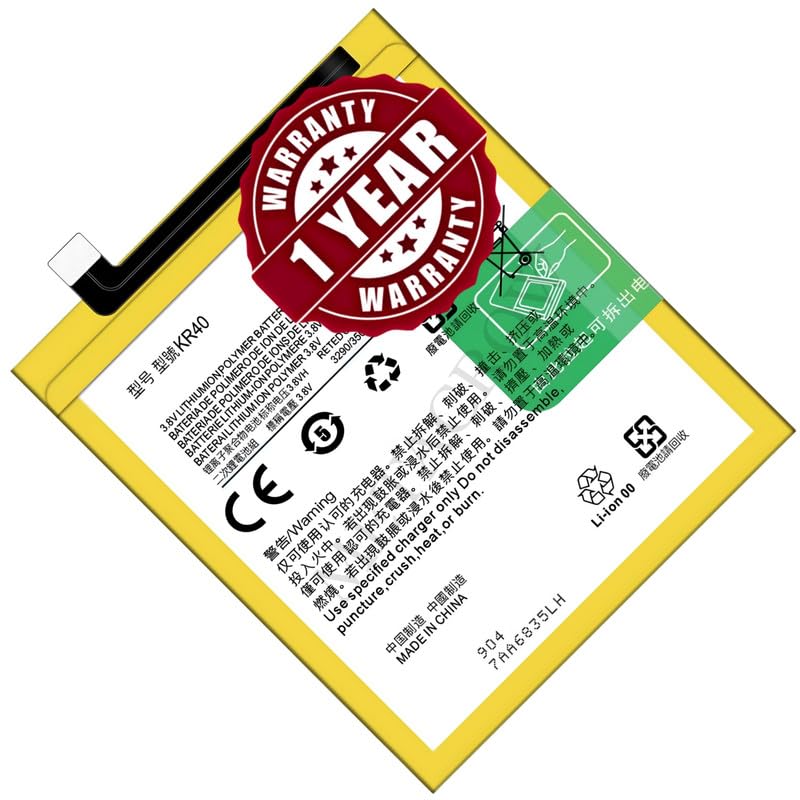 Image of Original KR40 Battery Compatible for Motorola One Action - (3500mAh) - 1 Year Warranty BC45