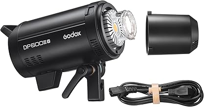DP600III-V Studio Flash Light 600Ws Power GN106 5600±200K Strobe Lighting Built-in 2.4G Wireless X System Bowens Mount for Wedding Portrait Fashion Advertising