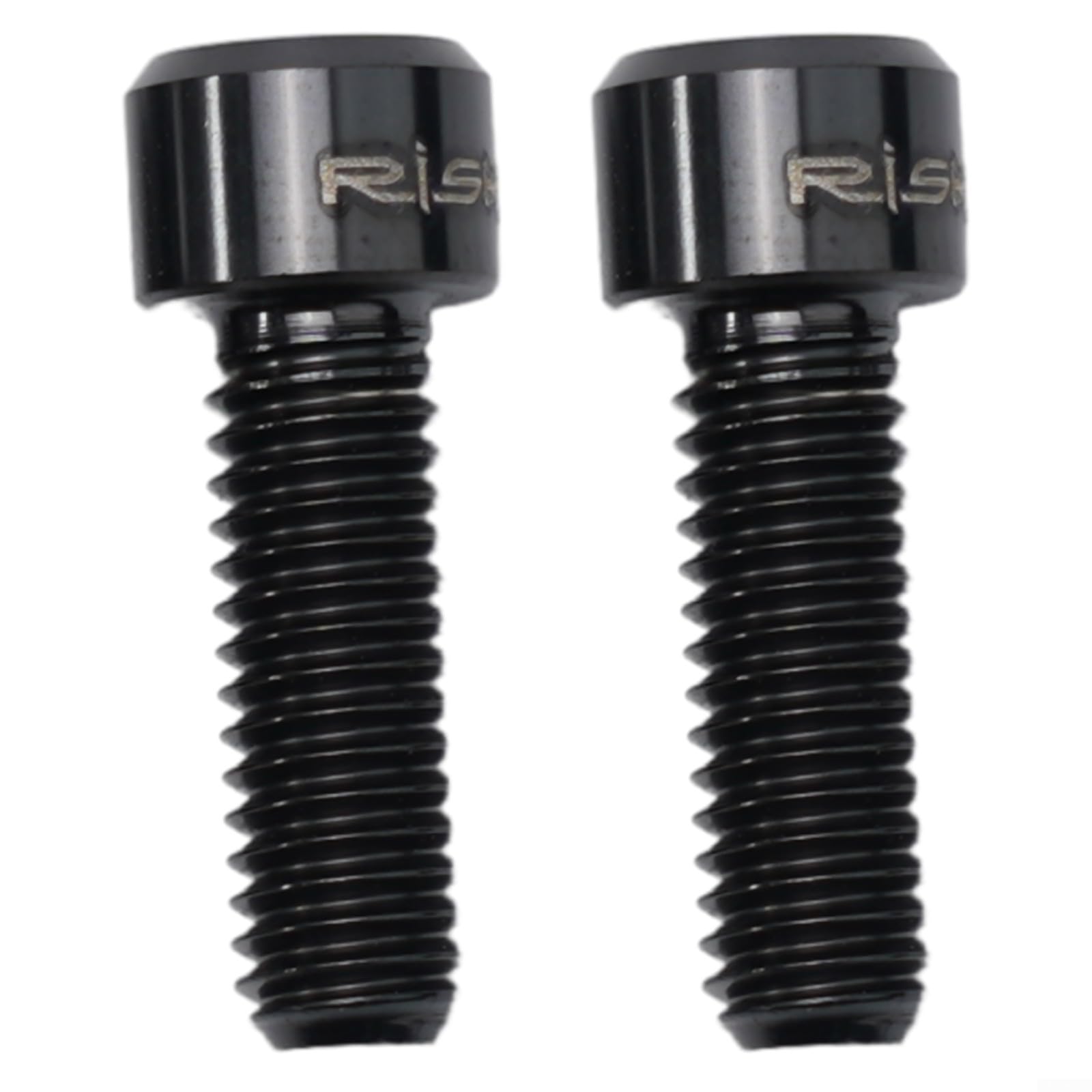 Comgooldool Crankarm Pinch Clamp Bolt for Shimano-ULTEGRA-HollowTech, M6x18mm Titanium-Alloy Bicycle Screw, Black Gold Rainbow Crank Arm Fixing Bolts for Road MTB Bike Components(Black)