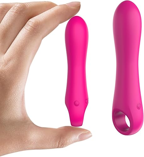 NSBAN - Consolador vibrador de punto G para adultos, mini consoladores vibradores con 10 potentes modos de vibración, vibradores anales de clítoris