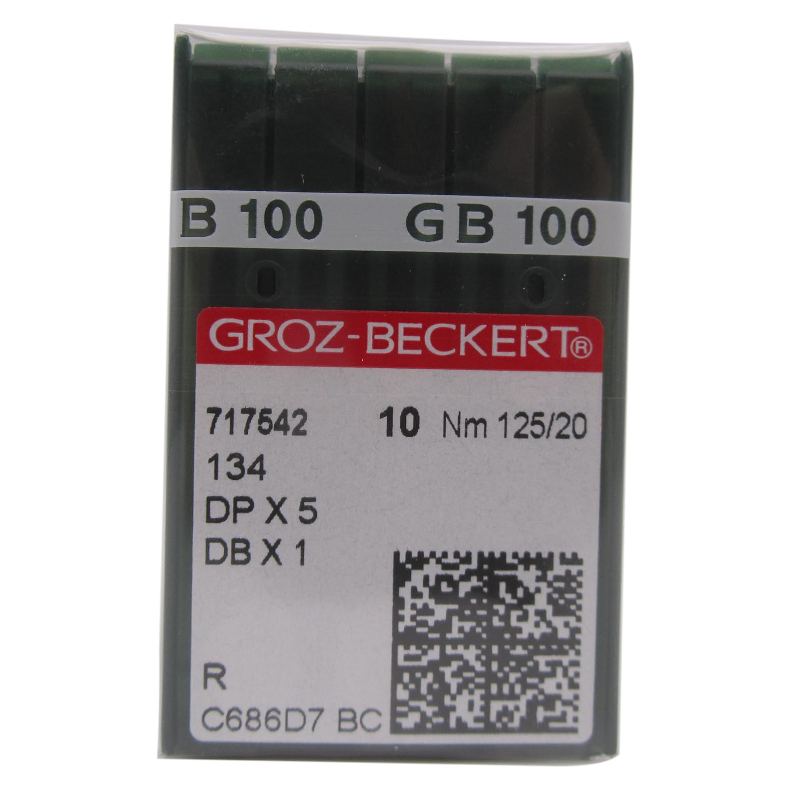 GROZ-BECKERT Needle - 100PCS Groz Beckert DBX1 1738 16X257 Sewing Machine Needles (Groz Beckert DBX1 20/125)