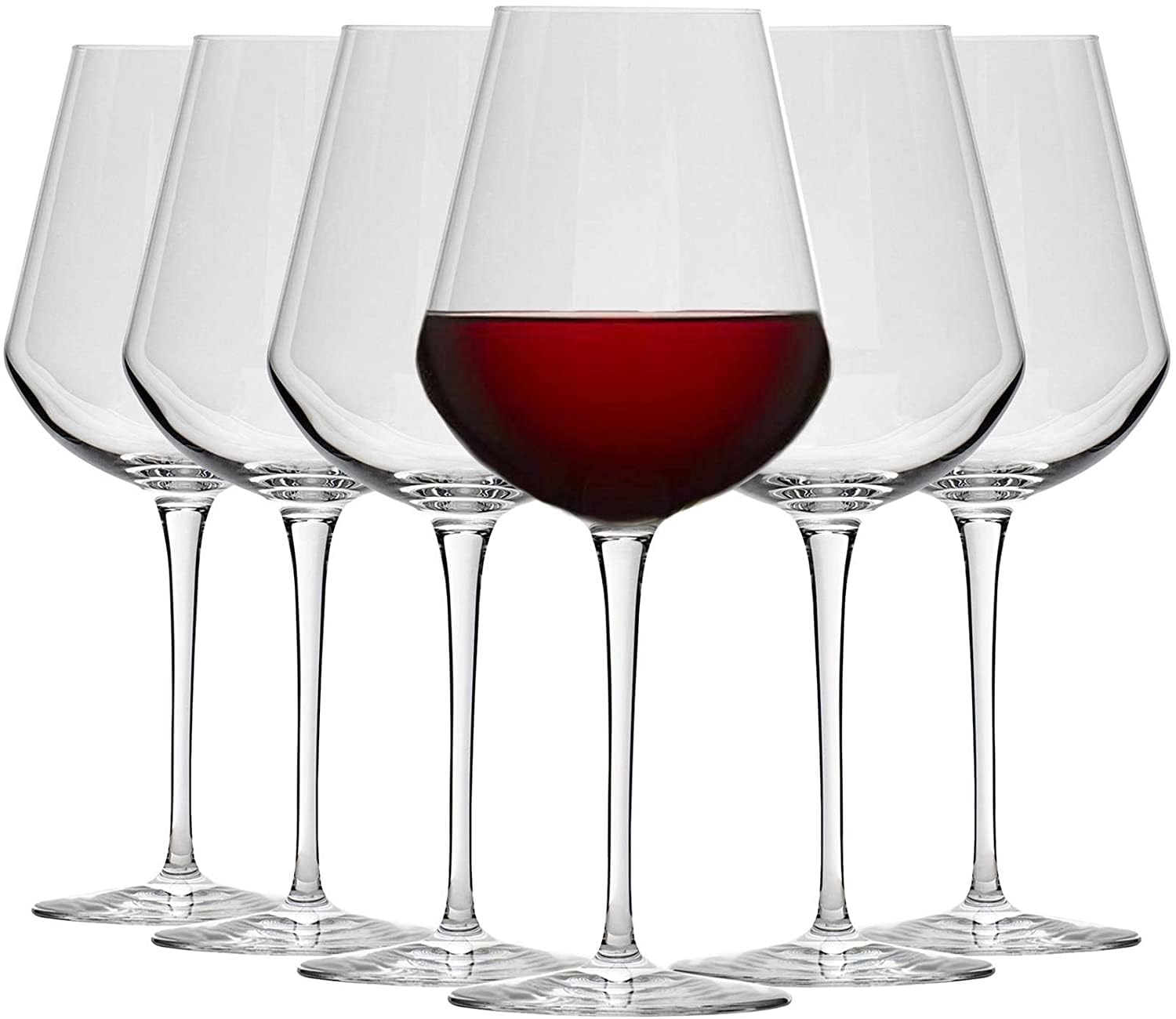 Bormioli Rocco Vetro Nexo Set Calici Vini Bianchi, 6 unità (Confezione da 1), 38 cl