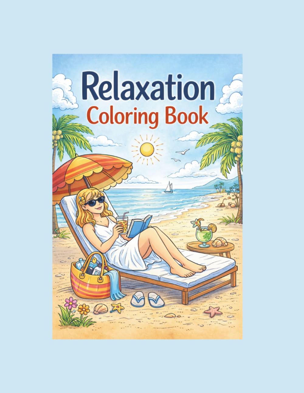 Relaxation Coloring Book: Relax, unwind, and rediscover your inner calm—one page at a time