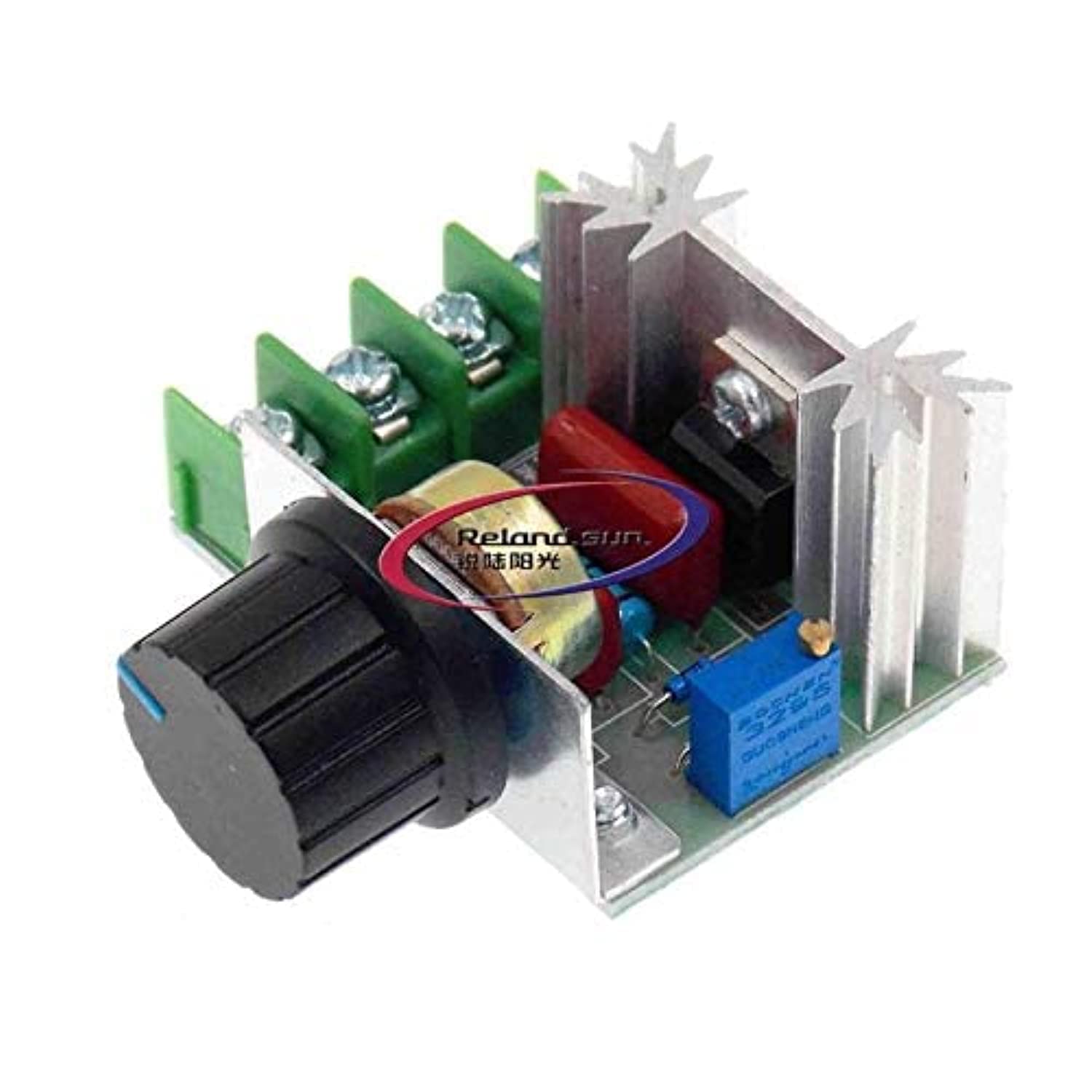 AC 220V 2000W SCR Dimming Dimmers Motor Speed Controller AC Voltage Regulator Module Adjustable 50-220V Thermostat Control