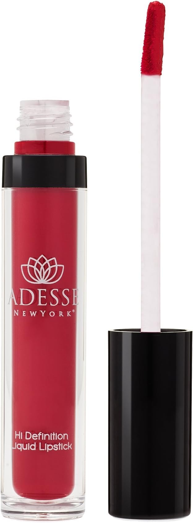 Adesse New York Hi Definition Creamy Liquid Lipstick, Luxurious Long Lasting With Intense Shine, Full Coverage Lipstick, Vegan Cruelty Free, Paraben Free- Cherry Bomb 3.0 FL OZ