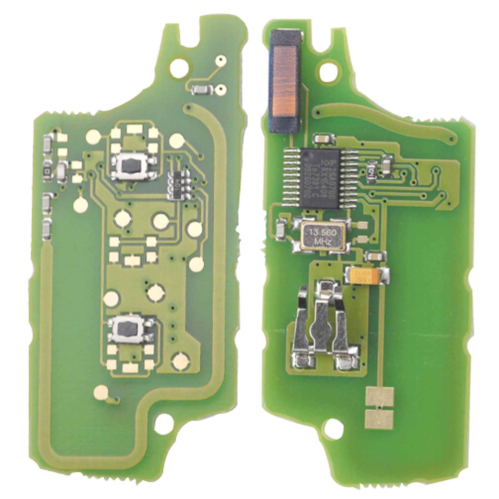 Funkschlüssel für Peugeot 307 308 408 für Citroen C2 C3 C4 C5 C6 C8 433MHZ | 3Tasten,HCA/Hu83,CE0536,PCF7941 ID46Chip,Autoschlüssel Gehäuse,mit Batterie
