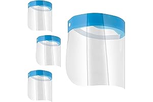 ShieldOfGlory™ Ultra Clear Protective Face & Mouth Shield - Shields eyes, nose & Mouth