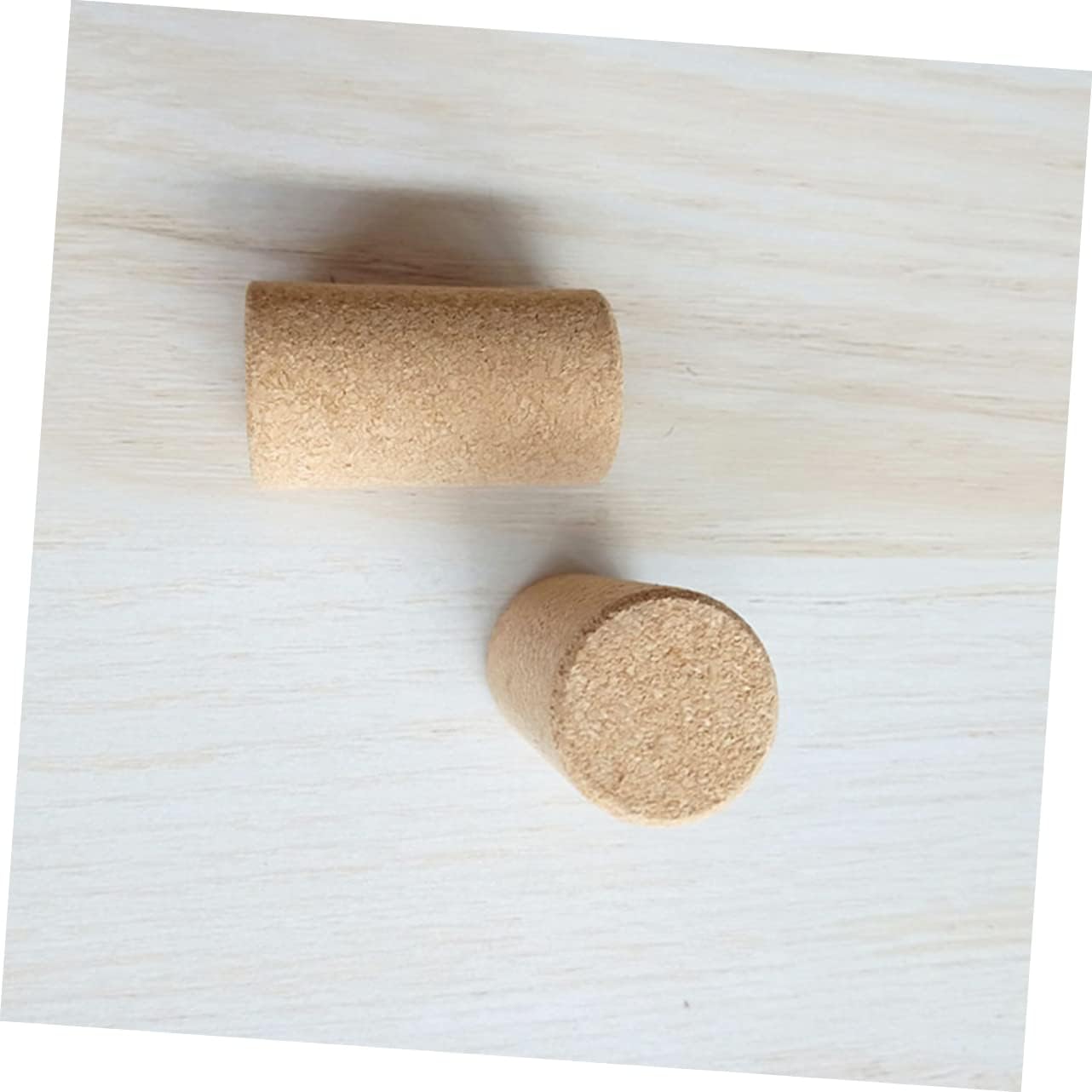 10 Pcs Microparticles Cork Wood Decorations Wooden Wine Bottle Stopper Xmas