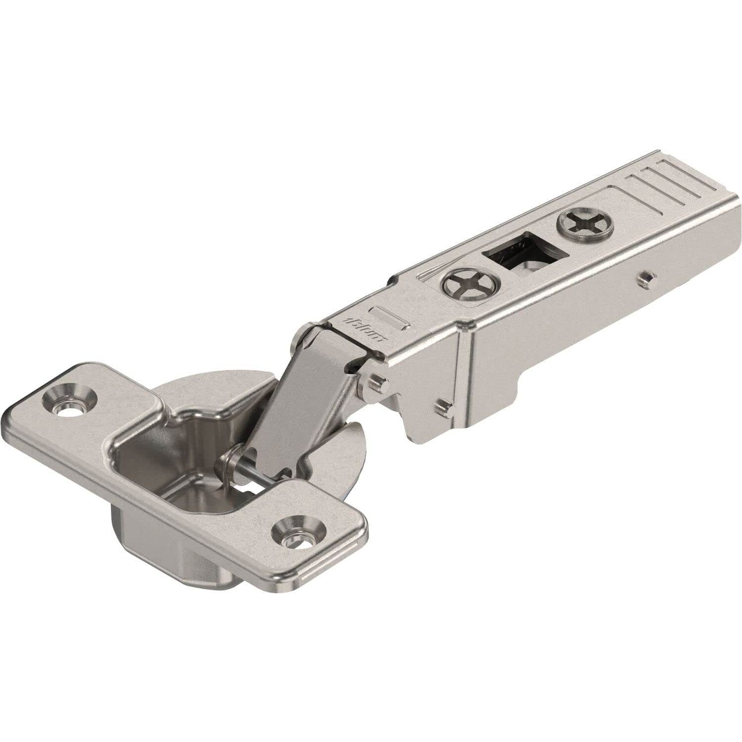Blum Nickel Clip Top Blumotion Profile Door Hinge 95° Straight With Spring Screws (, 70T9550.tl)