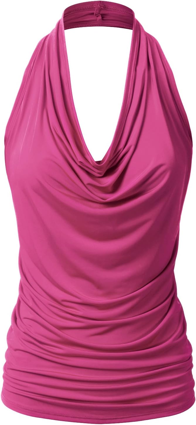 Camiseta Informal De Verano Para Mujer, Blusa Sin Mangas Con Cuello Halter, Chaleco Suelto Hueco
