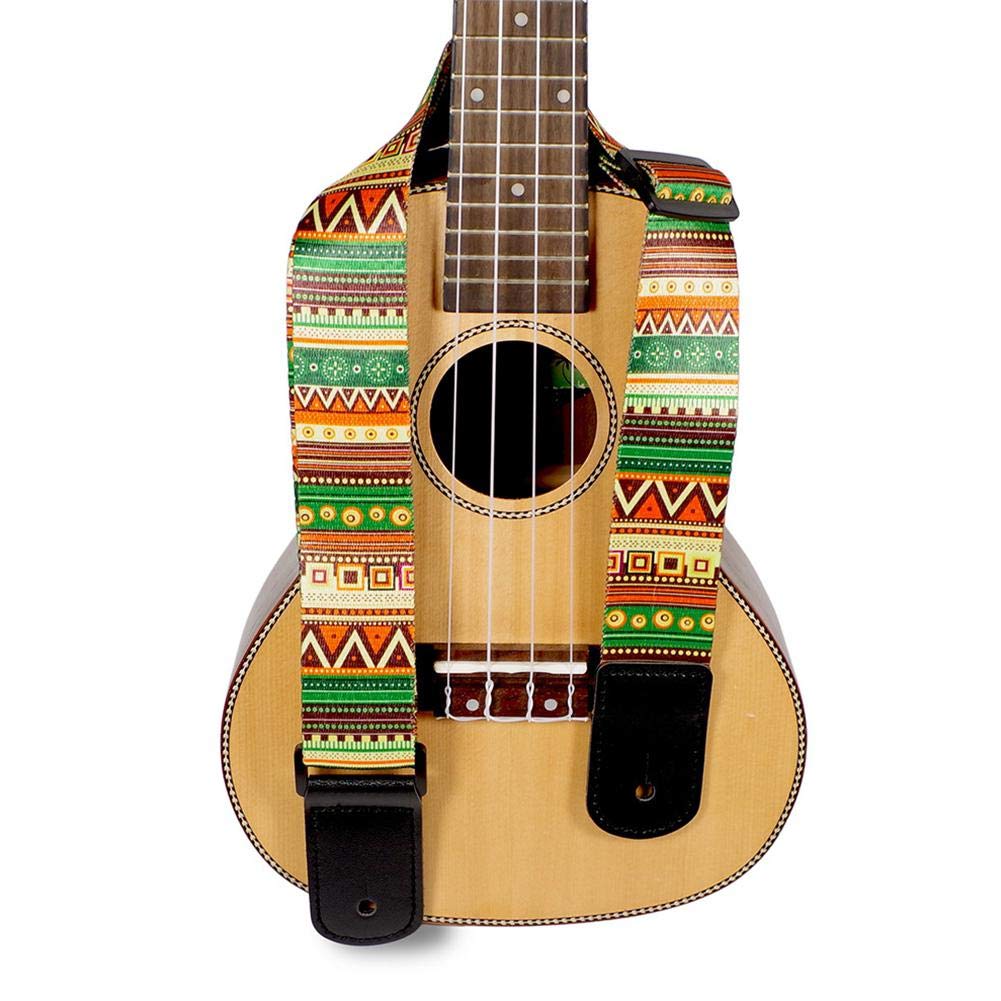 amiciSound Printed Design Nylon Sling Strap Belt For Guitar - Image 2 thumbnail