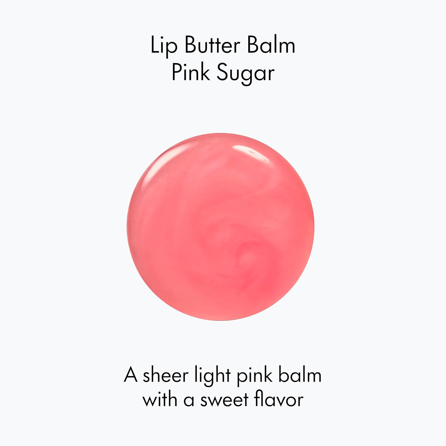 Ruby & Millie Tinted Lip Balm Pink Sugar - Hydrating Sugar Lip Balm - Moisturizing Lip Butter Balm Treatment - Pink Lip Balm 0.5 Oz
