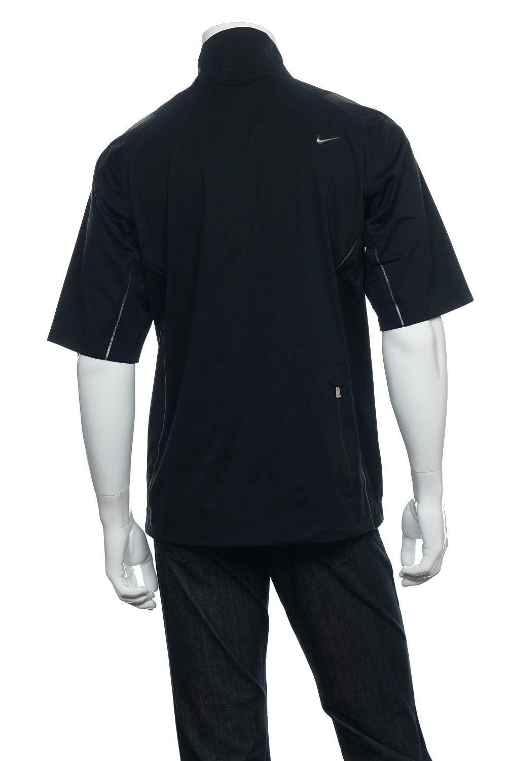 NIKE Men's Storm-FIT Short-Sleeve Elite Golf Half-Zip Jacket