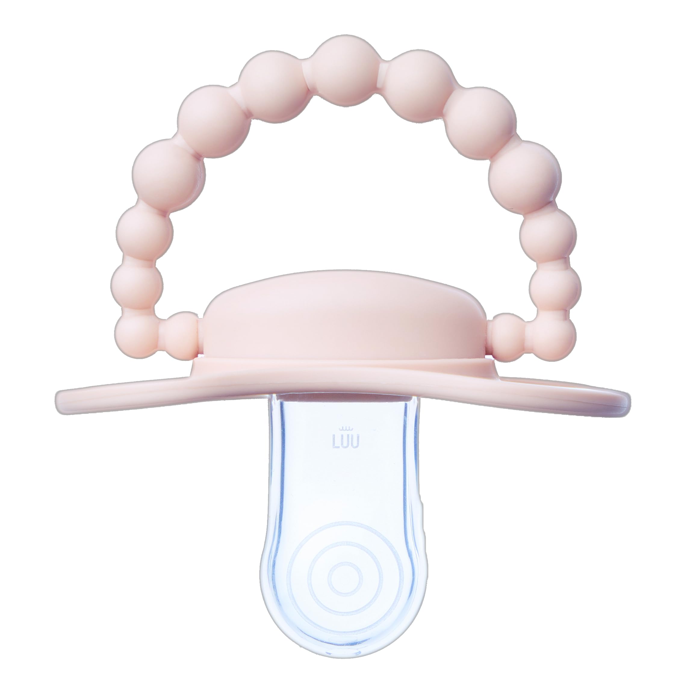 LUU - Schnuller 0-3 Monate - Babyschnuller aus medizinischem Silikon, Unterstützt die korrekte Entwicklung der Mundhöhle & Zähne, Stillfreundlich, BPA-frei - Velvet Blush