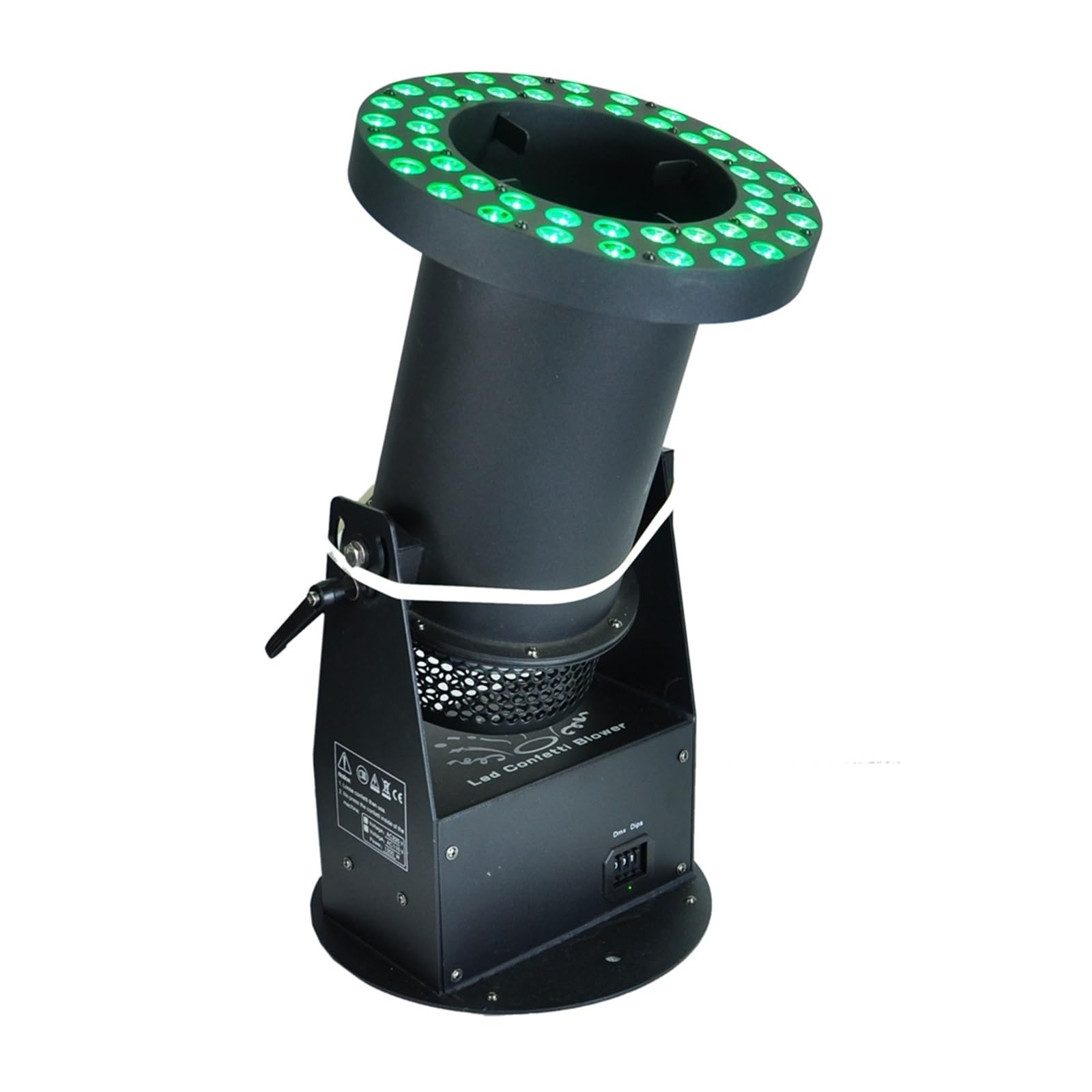 Armata Konfetti, Led elektryczna konfetti papierowa maszyna strumieniowa 1200 W sterowanie 2 kanały RGB 3 kolory restauracja taniec weselny konfetti