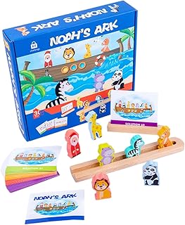 Toyvian 1 Conjunto De Educação Precoce Arca De Noé Crianças Brinquedo Crianças Blocos De Construção Crianças Brinquedos Educativos Brinquedo Para Crianças Brinquedo Criança Brinquedos De