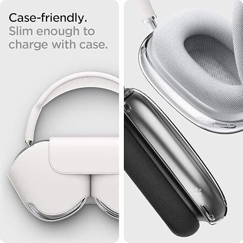 Vista 7 de Spigen Ultra Hybrid Pro - Funda protectora para Airpods Max, transparente