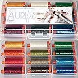 Aurifil Thread Set Classic Collection 50wt Cotton 12 Large (1422 yard) Spools by Aurifil
