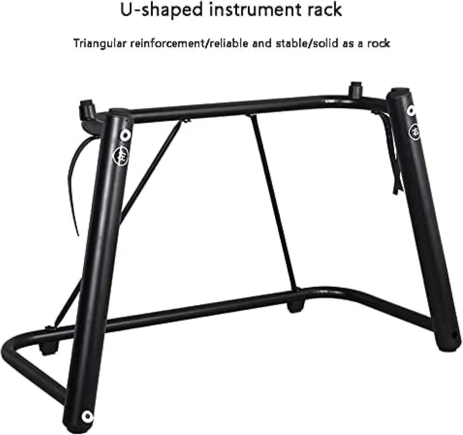 Electric Piano Stand Piano Keyboard Stand - U Style Heavy Duty Music Stand for Kids and Adults for Piano Keyboards,Black,Size : 105.5x43x61cm,incomparable123