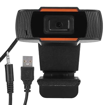720p USB2.0 HD Wabcam, Universal Camera Built-in Microphone Live Video Meeting, USB Multifunctional Automatic Color Compensation Camera, Manual Focus PC Camera
