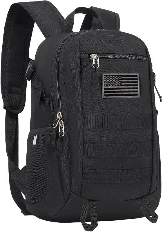 Mochila ArcEnCiel 10L/20L Mini X-Small Tactical Mochila MOLLE Daypack Gear Pack Bolsa de camping con parche