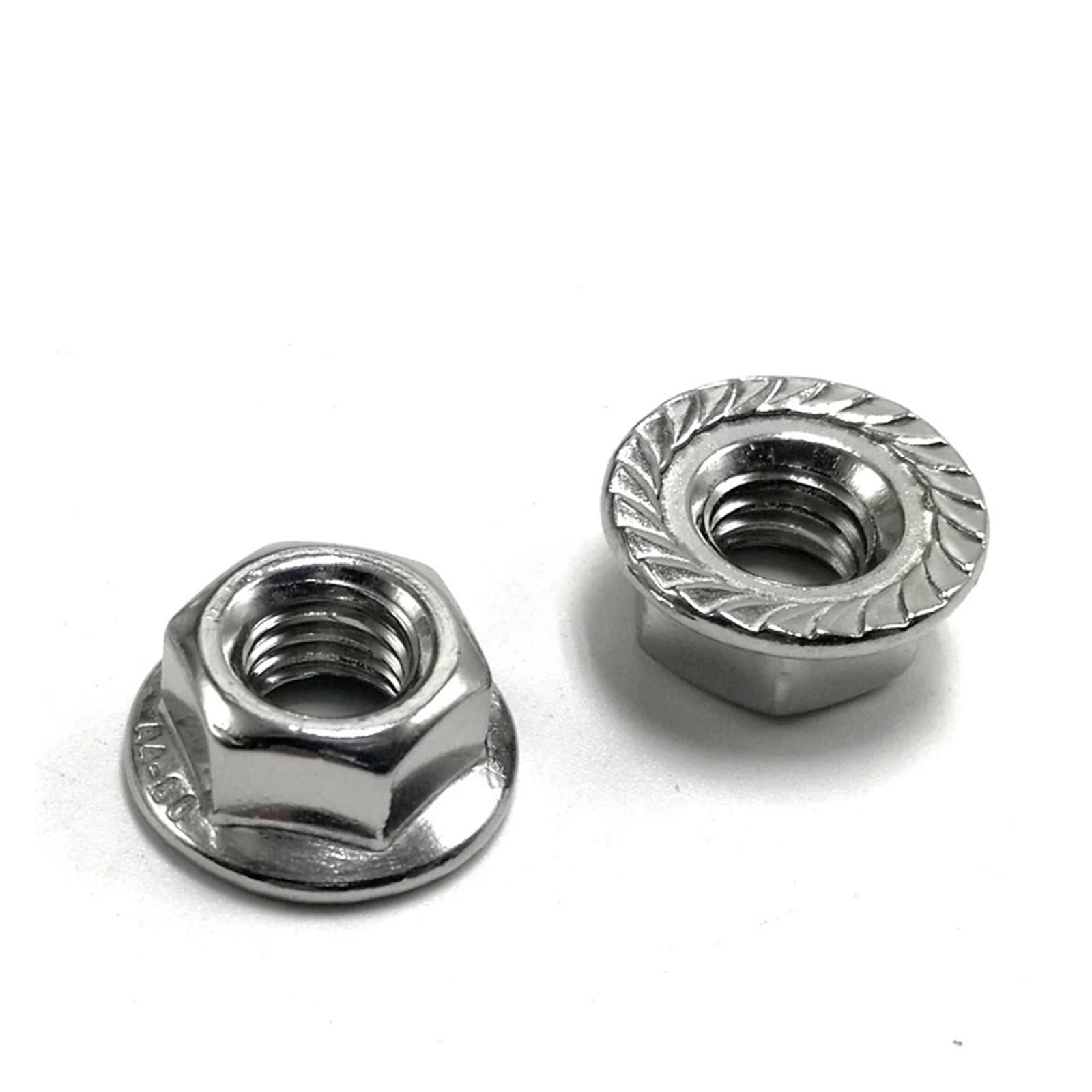 Tuerca hexagonal de acero inoxidable SUS316/304, autoblocante y antiaflojamiento, M3, M4, M5, M6, M8, M10, M12, M16, sujetadores automotrices.(304 stainless steel,20pcs M12)