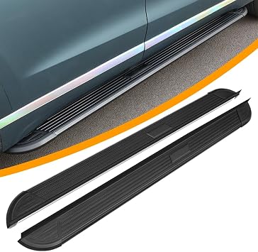 Running Boards for Toyota Venza Harrier XU80 2020-2026,2PCs Aluminum Fixed Black Side Steps with 1 Set Bracket | DIY Project,Toyota Venza Harrier XU80 Accessories ZYH