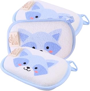 SAFIGLE 12 Peças Toalha De Banho De Bebê Esponja Para Bañarse Luvas De Bebê Esponja De Banho Esponja De Bebê Para Banho Esponjas De Banho Para Chuveiro Luvas De Banho De Bebê Esfrega