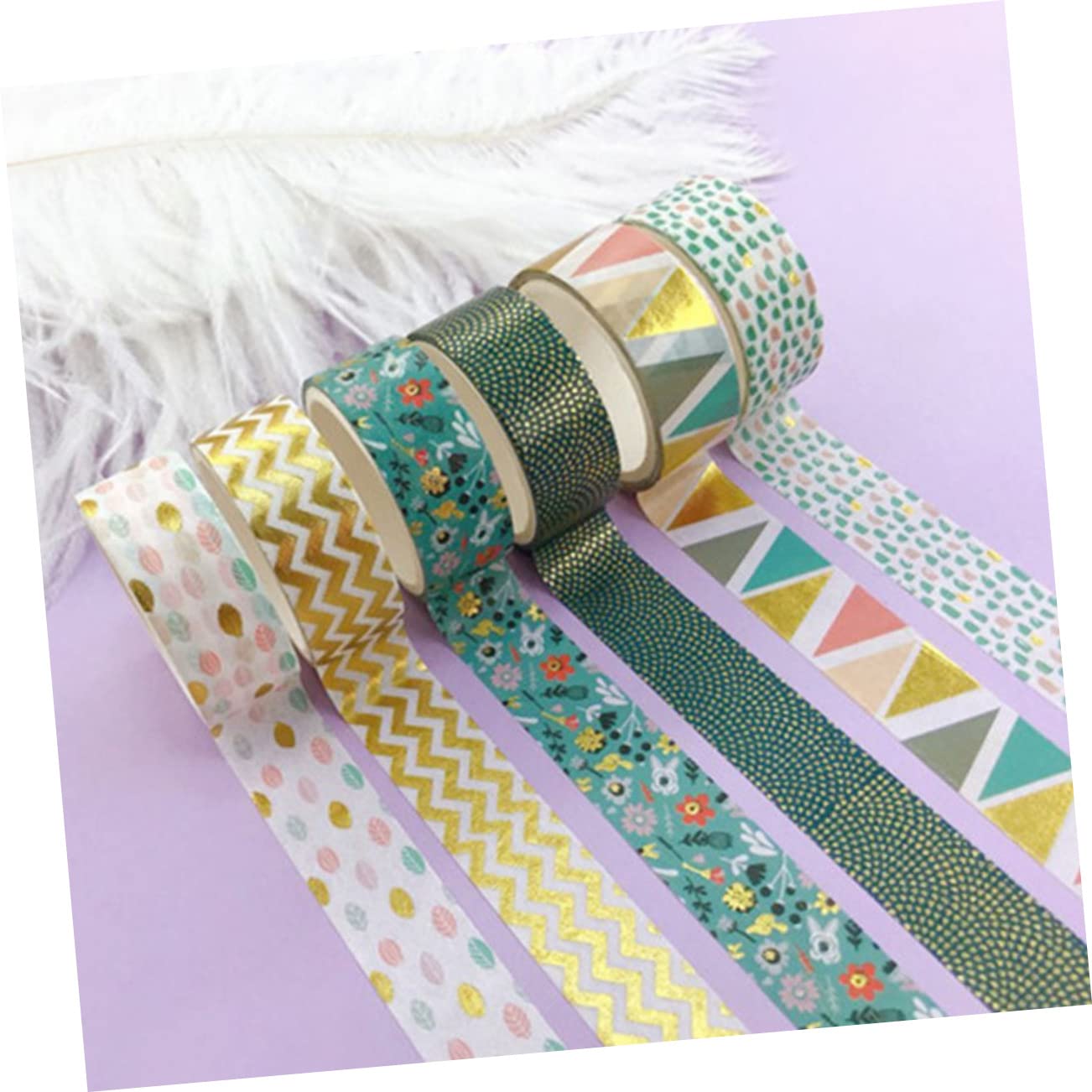 SHINEOFI 30rollen Buntes Washi Tape Dekoratives Papierklebeband Für Hand Accounts Scrapbooking Journaling Abnehmbar Vielseitig Einsetzbar Ohne Rückstände Geruchsneutral