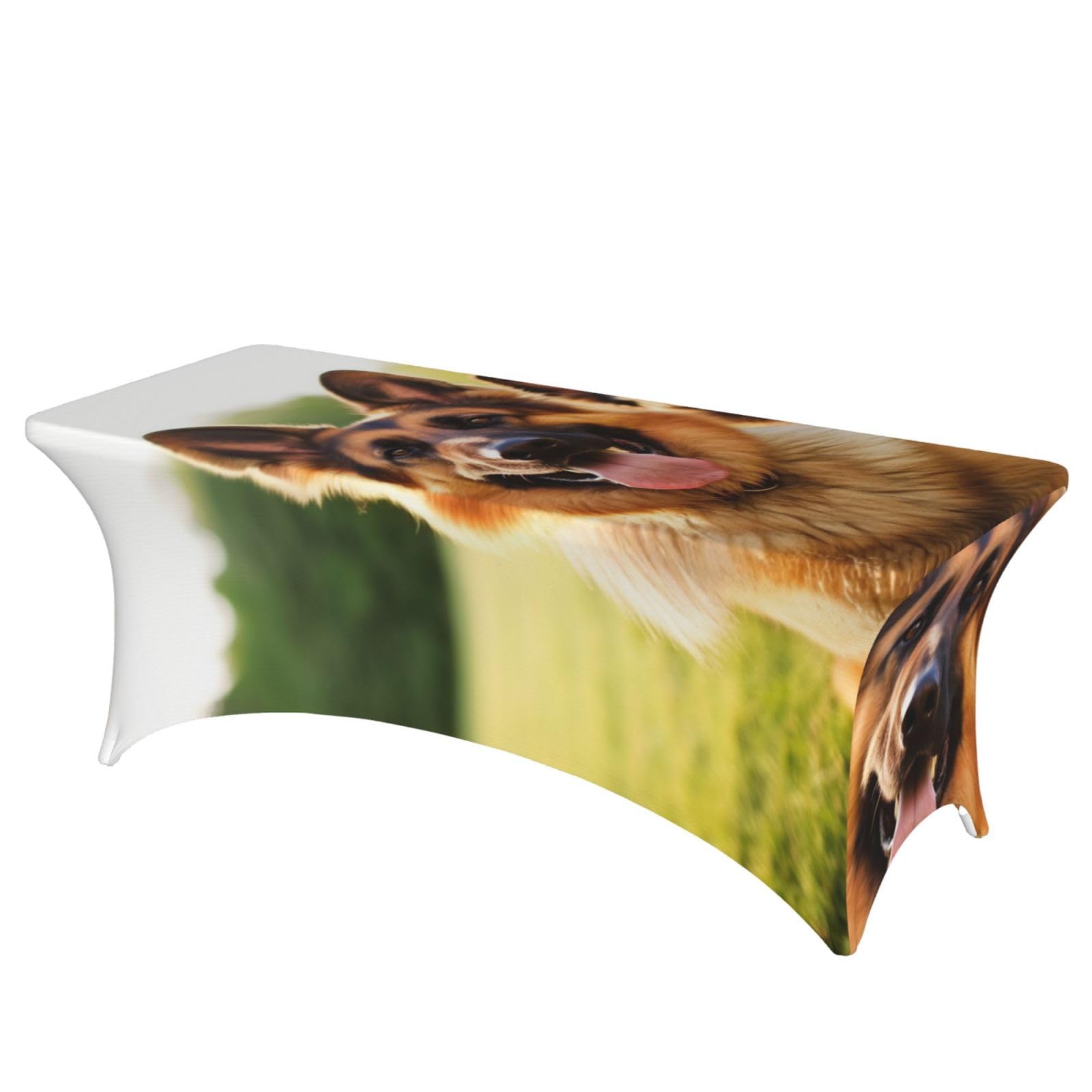Nappe berger allemand infroissable pour sublimer vos tables 1,8m