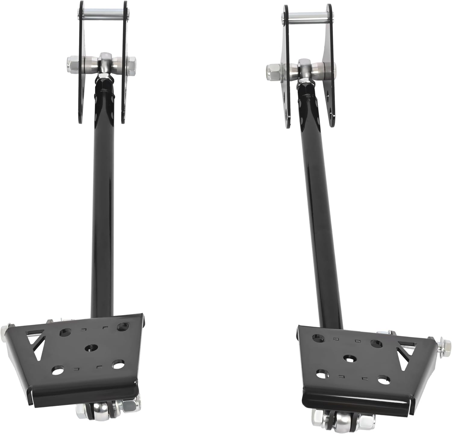 Traction Tie Bars Compatible with 1982-2004 Chevy Chevrolet S10 1982-1994 Chevy Chevrolet Blazer 1982-2004 GMC Sonoma 1995-2004 GMC Jimmy Traction Bar Heavy Duty Powder Coated Steel Black