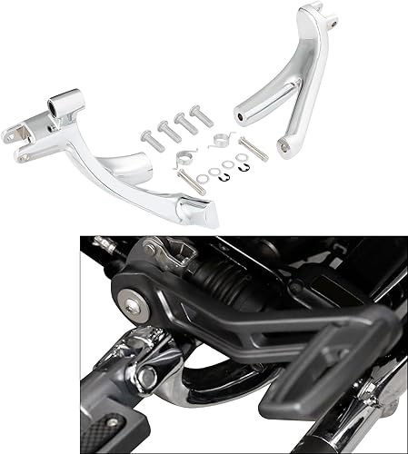 Miniatura 7 de TCT-MOTORPARTS Soportes de control delantero cromados para Harley Sport Glide Breakout 18-23