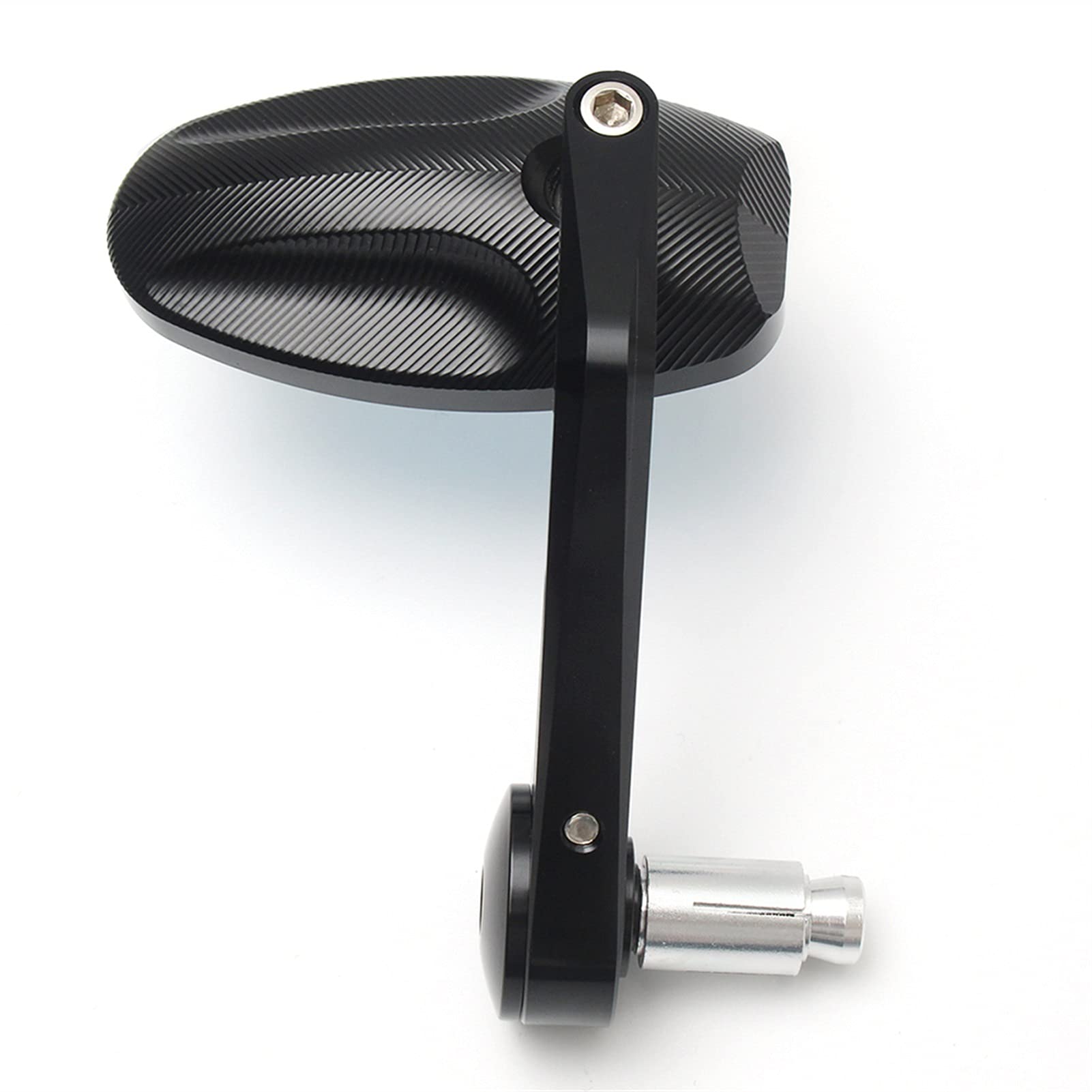 Specchietti Specchietti Retrovisori Per Moto 2 Pezzi Specchietti Retrovisori Per Moto CNC Bar End Nero Accessori Per Specchietti Retrovisori Laterali Per Triumph Speed Triple