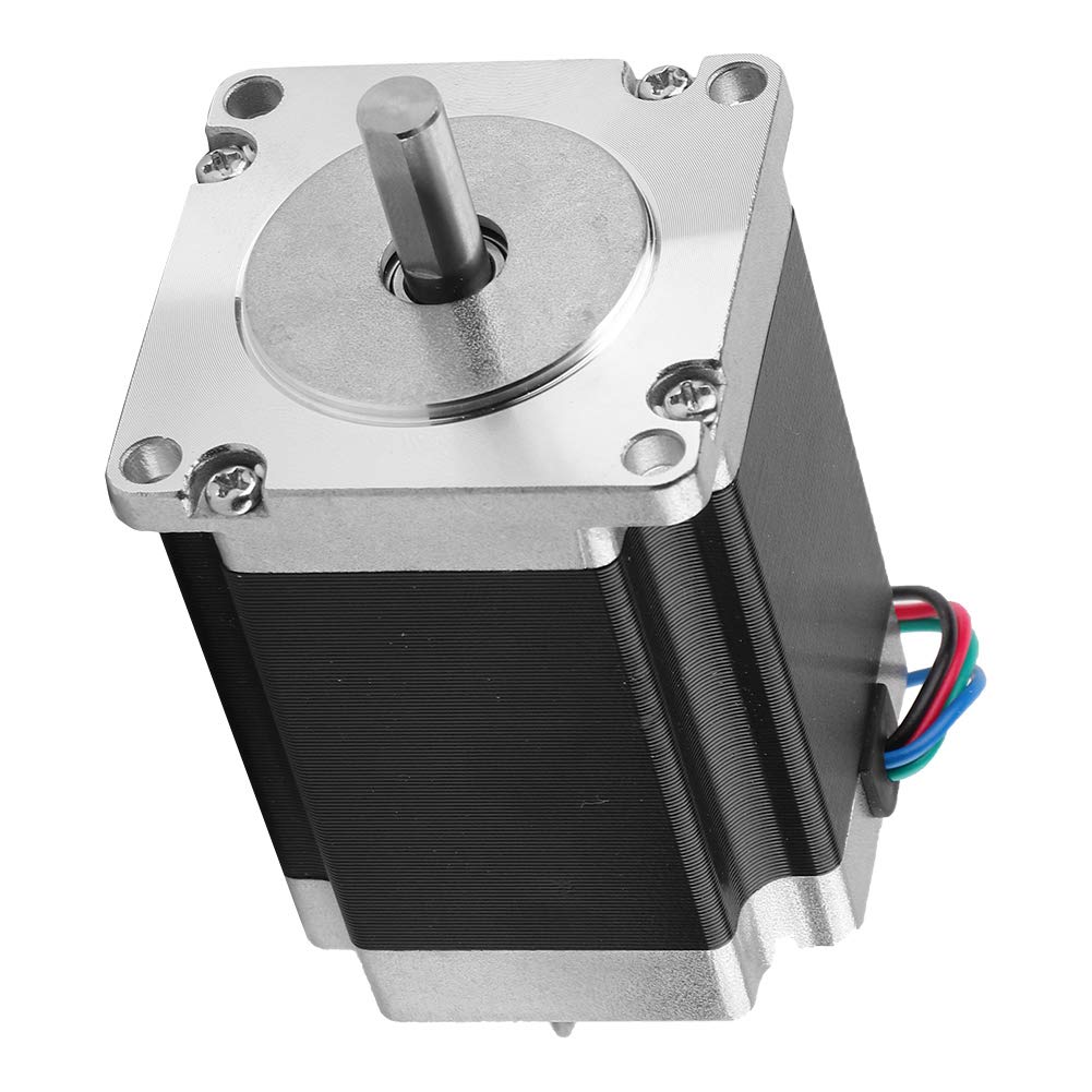 Sxhlseller Motor Paso a Paso NEMA 23, 2 Fases, 3A, 1.8 Grados, Eje de 8mm