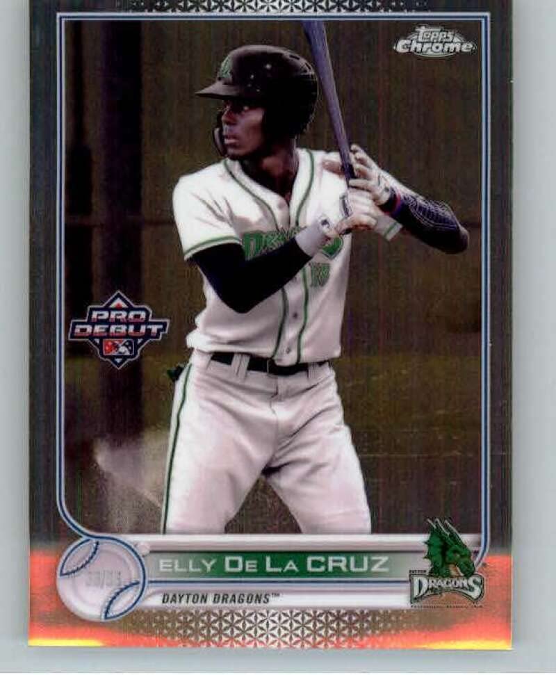 Amazon.com: 2022 Topps Pro Debut Chrome #PDC-189 Elly De La Cruz