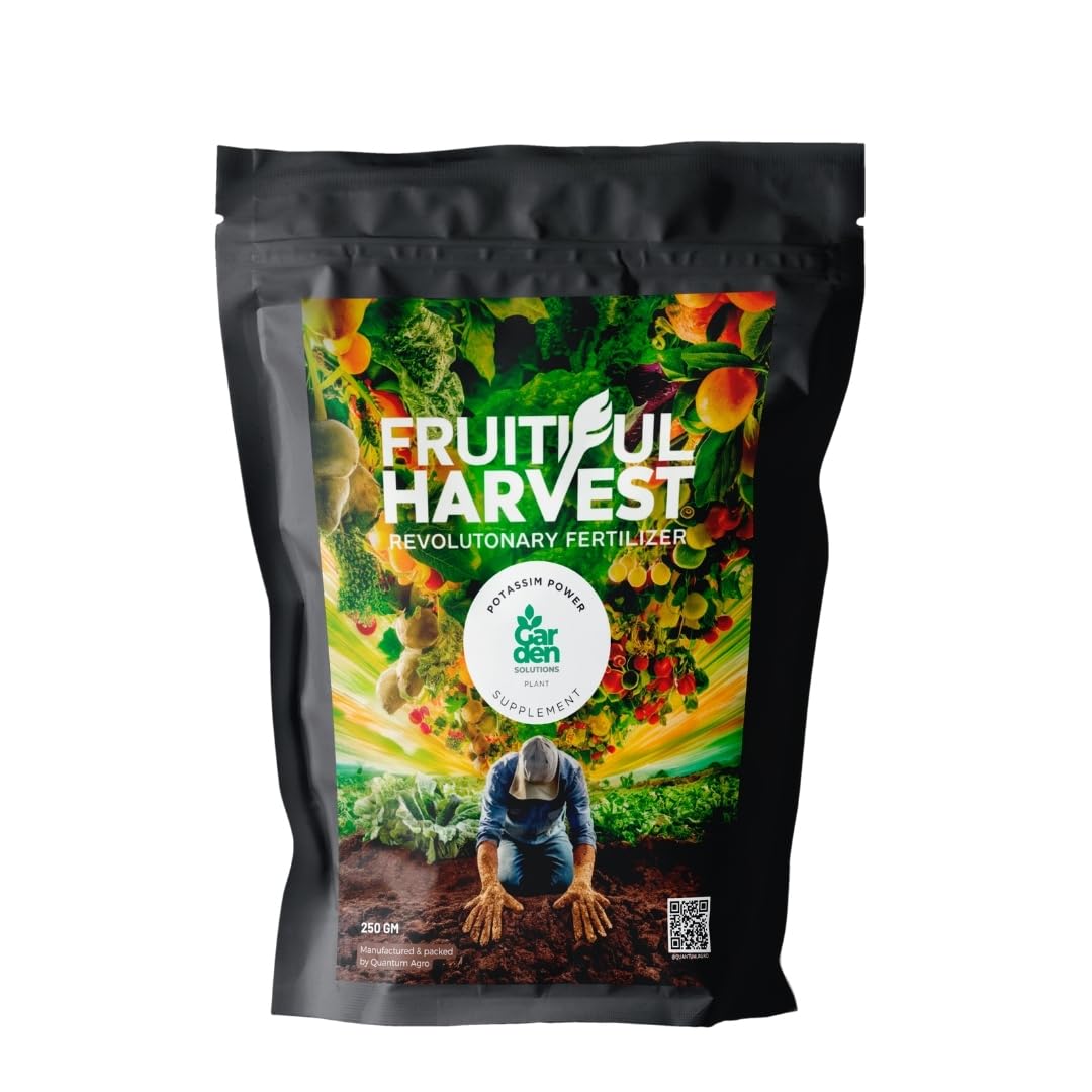 See full amazon price history chart for Quantum Agro - Garden Solutions Fruitful Harvest Fertilizer | Fertilizer for Fruit, Flowers | Fertilizer with Natural Organic Ingredients | Ideal for Garden, Farming & Outdoor Plant Care (250gm) Quantum Agro - Garden Solutions Fruitful Harvest Fertilizer | Fertilizer for Fruit, Flowers | Fertilizer with Natural Organic Ingredients | Ideal for Garden, Farming & Outdoor Plant Care (250gm) (B0D9Y4QT1V) Amazon Price History, Amazon Price Tracker