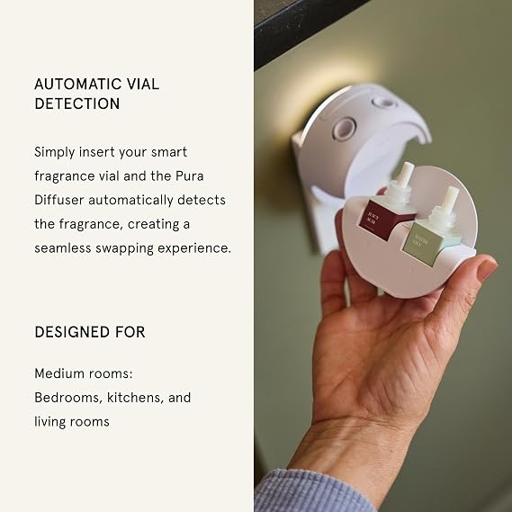 Pura x Tommy Bahama Home Diffuser Refill, 2 Pack, Coconut Oasis