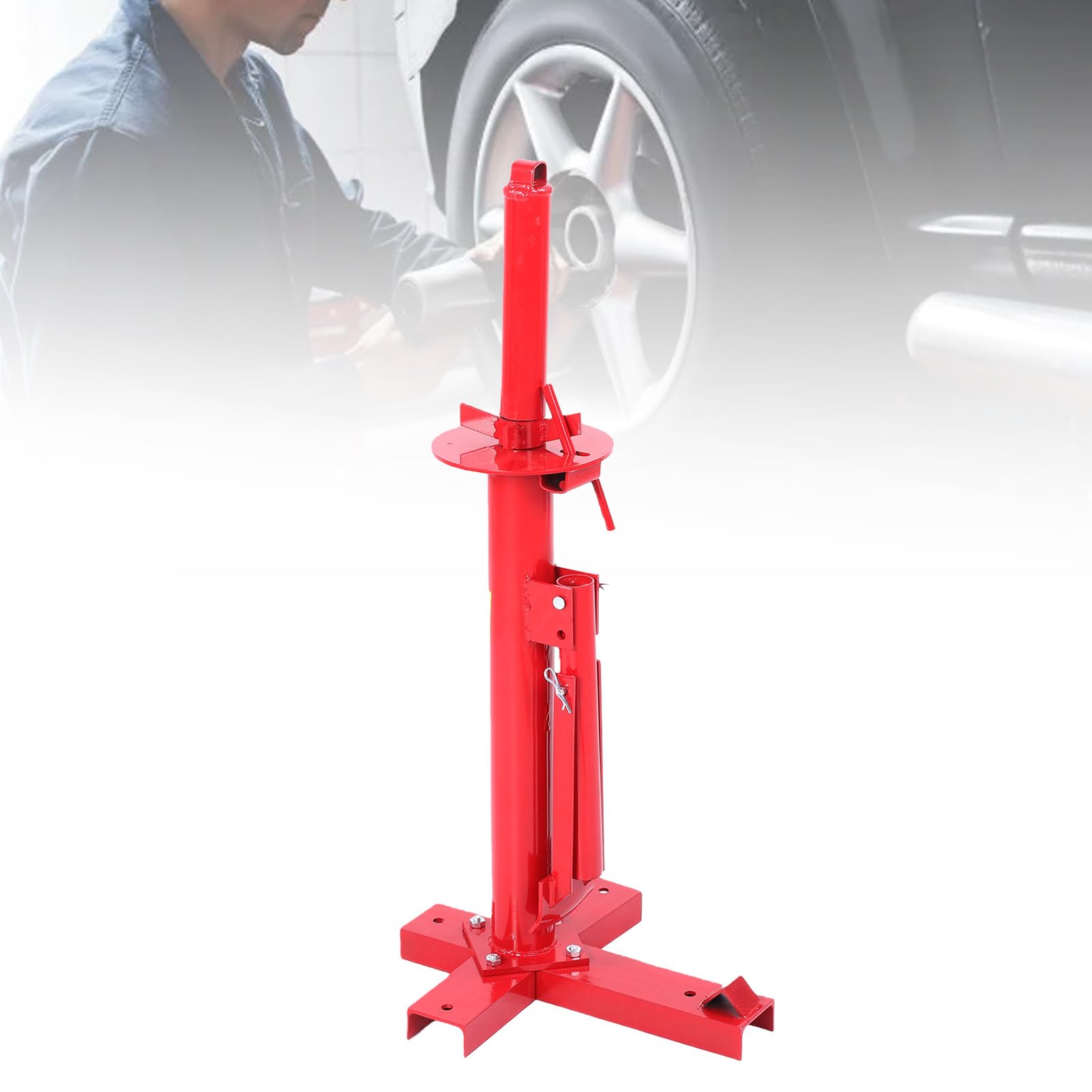Tonysa Smontagomme Manuale Strumento Stallonatore Manuale Portatile Pneumatici da 8-16 Pollici per Auto, Camion, Motocicli