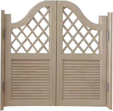 Cafe Saloon Swinging Doors For 32 34 36 38 40 42 44 46 48 49 50 52 54 56 59 Inch Opening Solid Wood Saloon Doors Cafe Swing Doors Partition Door For Bar Kitchen Stairs DoorwaysBeige,57x36in