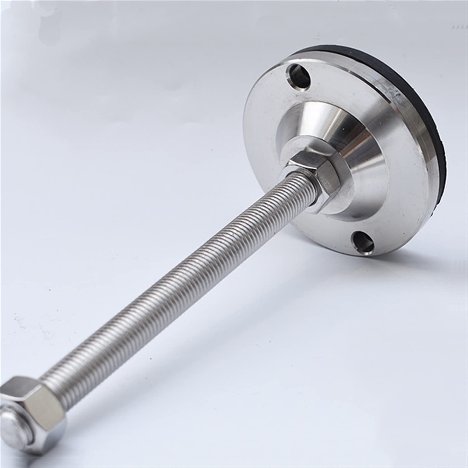 Piedini di livellamento for carichi pesanti da 4 pezzi for supporto | Piedini di supporto antiscivolo in acciaio inossidabile con design a labbro for dispersione del peso e carichi pesanti