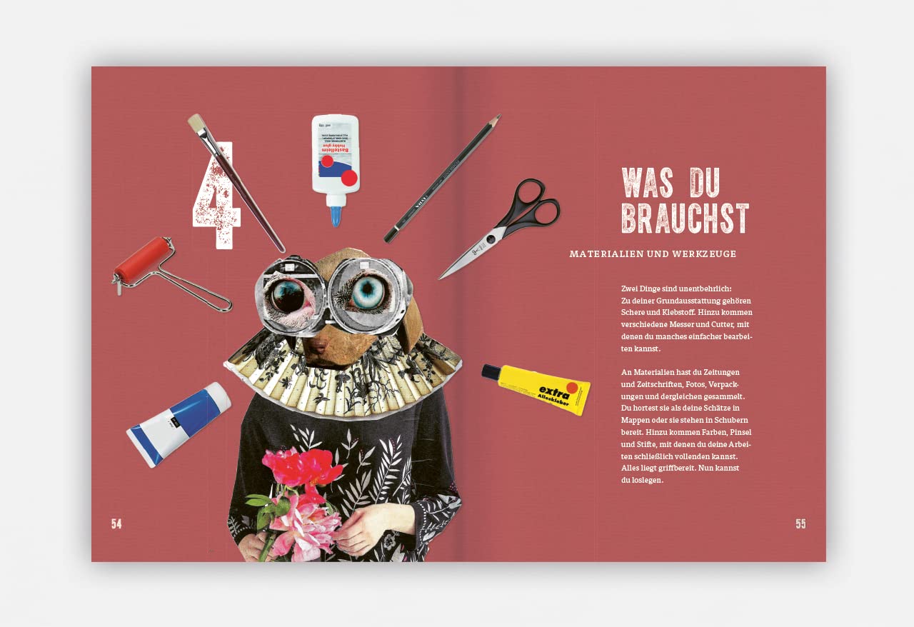 Collage: Inspiration - Komposition - Technik