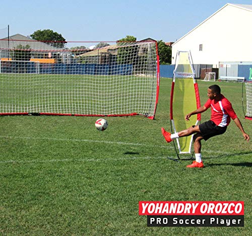 Powernet Portable Defender Practice Dummy For Soccer And Basketball 77" X 23 | Simulate Shooting Around Defense | Practice Set Pieces Direct Kicks Walls Dribbling | Work Picks Screens Jumpshots #TOP5