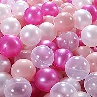 Vista 15 de Pelotas de plástico para hoyo de bolas, juego de 100 piezas, 2.2" de diámetro, sin ftalatos ni BPA, pelotas de plástico para niños pequeños